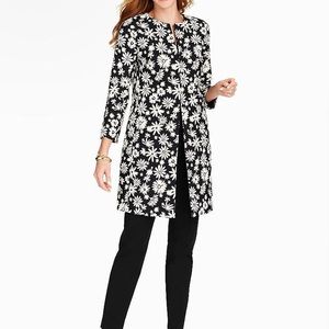 Talbots Petite Daisy Jacquard Topper